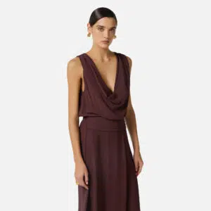 Kleid aus Viskose-Georgette 6 AB88461E2 AB88461E2 664 4 D