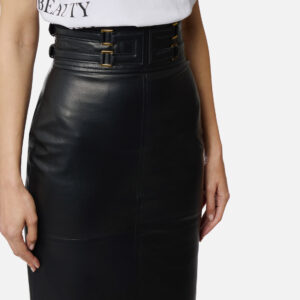 Lederrock mit Präge-Logo 3 GP09Z61E2 GP09Z61E2 110 3