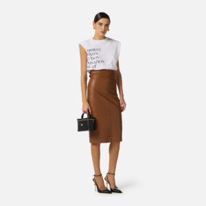 T-Shirt aus Jersey mit Lettering-Print