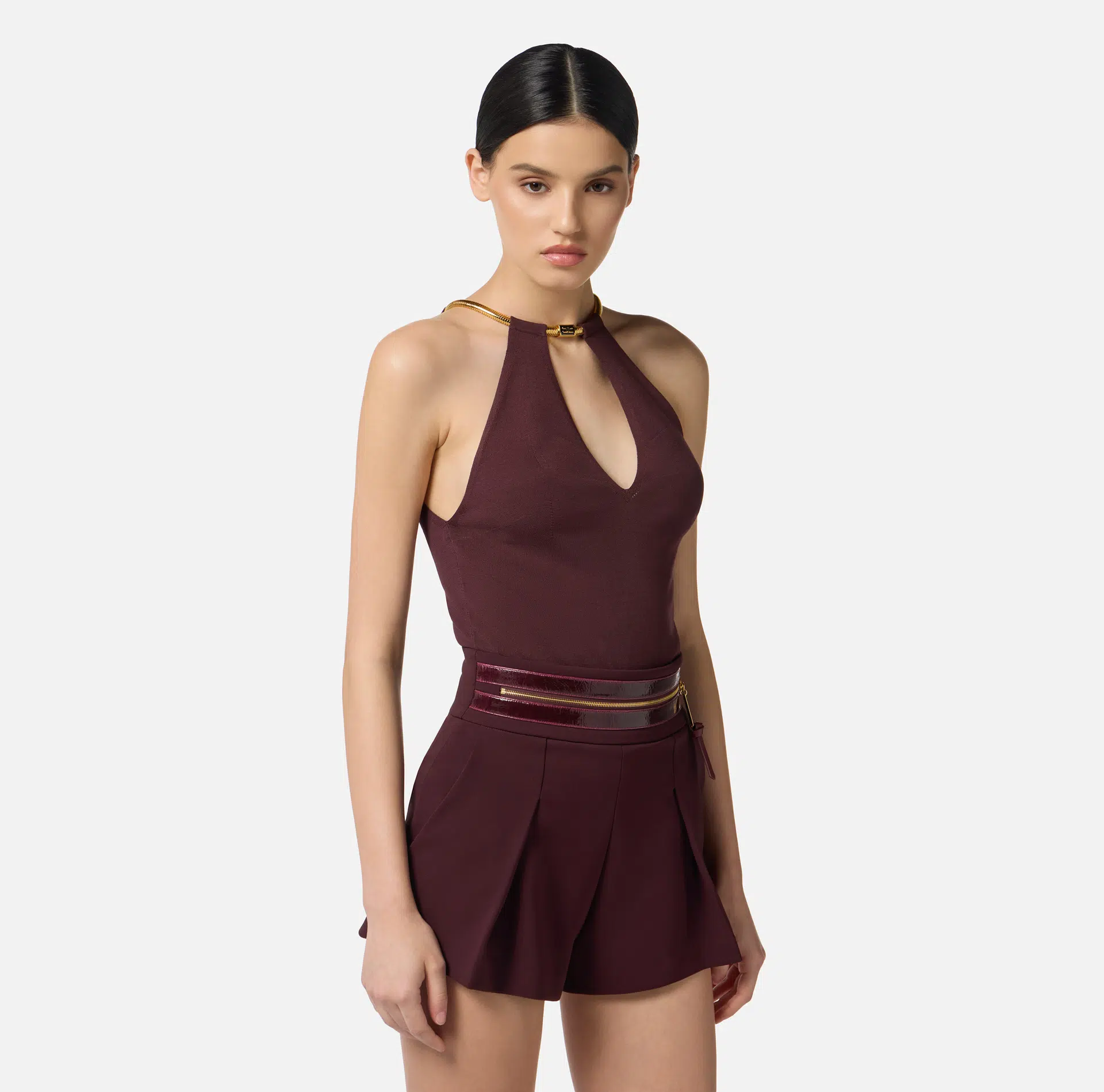 Stricktop mit Schlangenschmuck 2 Stricktop mit Schlangenschmuck – Bild 2