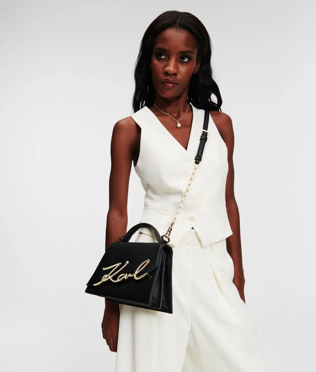 Karl Lagerfeld KL Signature Umhängetasche 1 Karl Lagerfeld KL Signature Umhängetasche