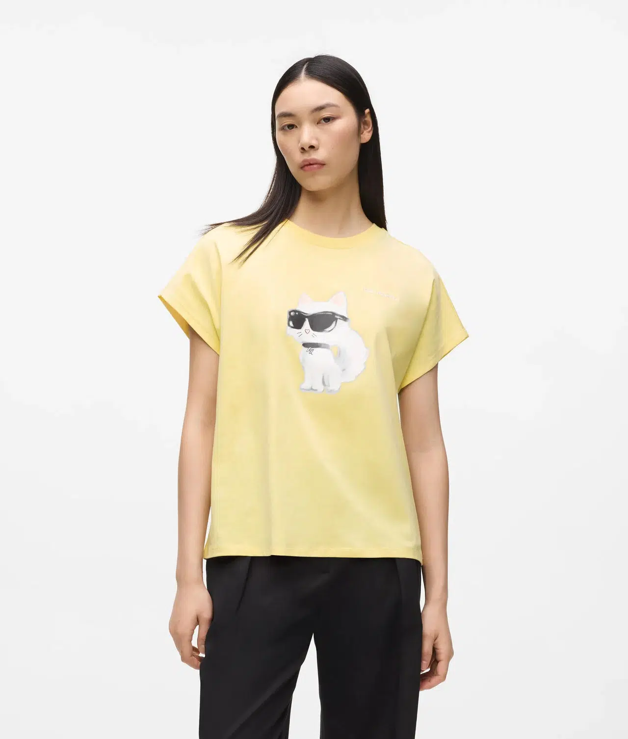 Karl Lagerfeld IKON Choupette T-Shirt 2 Karl Lagerfeld IKON Choupette T-Shirt – Bild 2