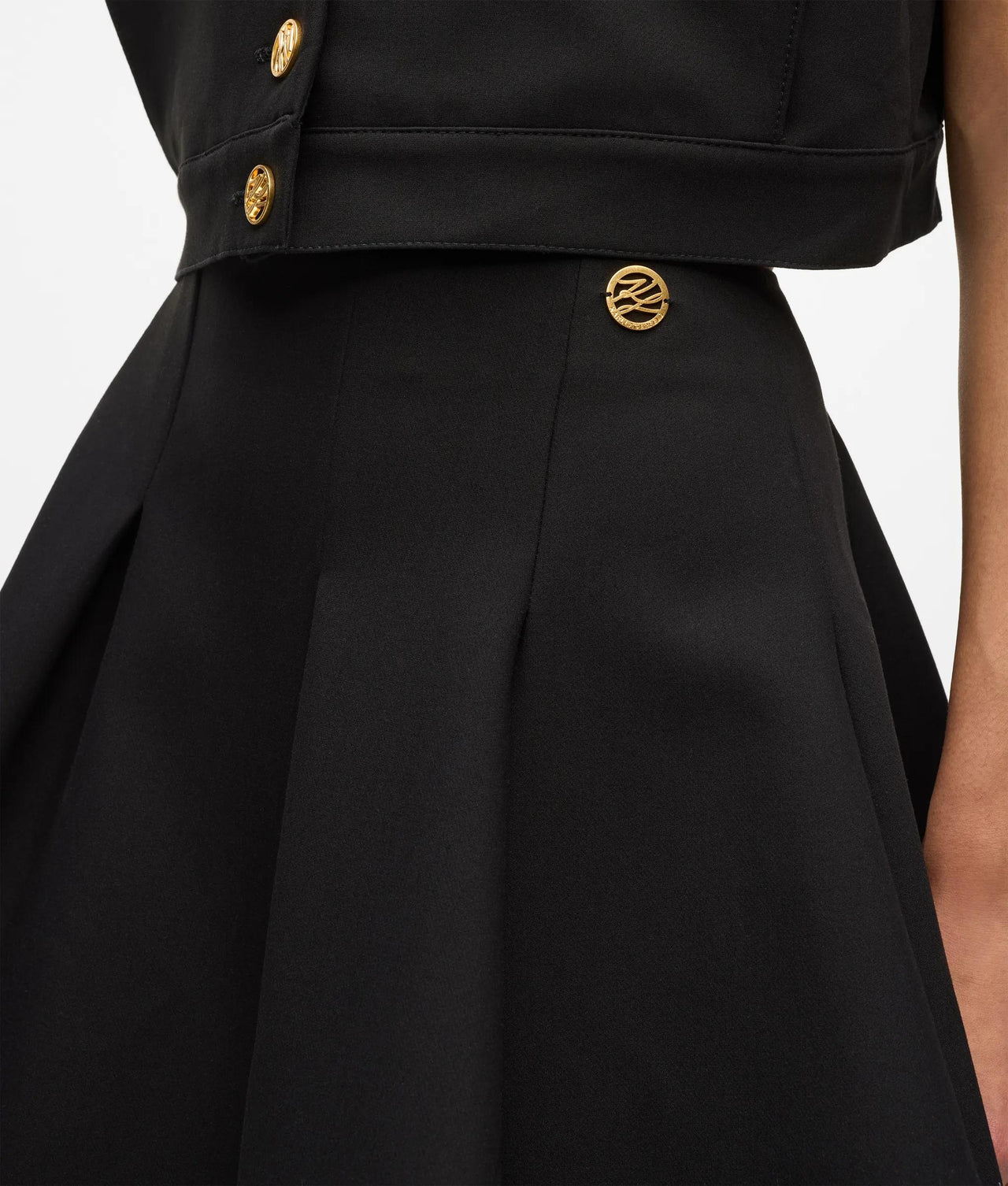 Karl Lagerfeld Ausgestellter Minirock 4 Karl Lagerfeld Ausgestellter Minirock – Bild 4