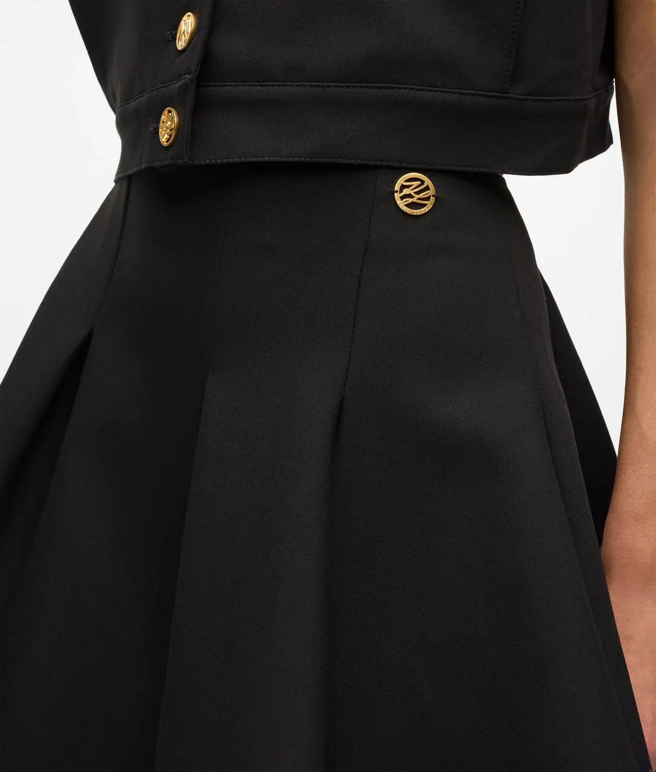 Karl Lagerfeld Ausgestellter Minirock 4 Karl Lagerfeld Ausgestellter Minirock – Bild 4