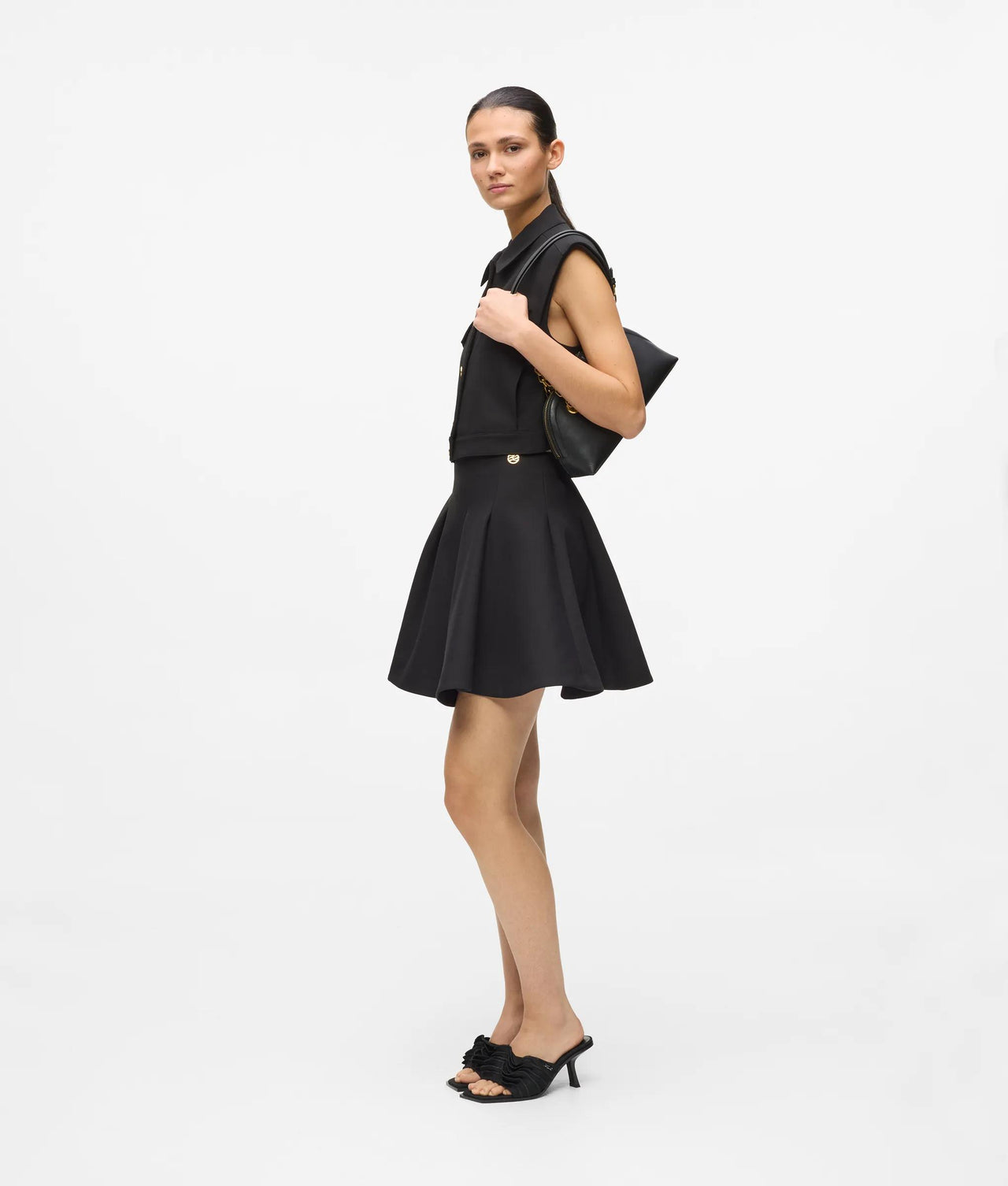 Karl Lagerfeld Ausgestellter Minirock 1 Karl Lagerfeld Ausgestellter Minirock