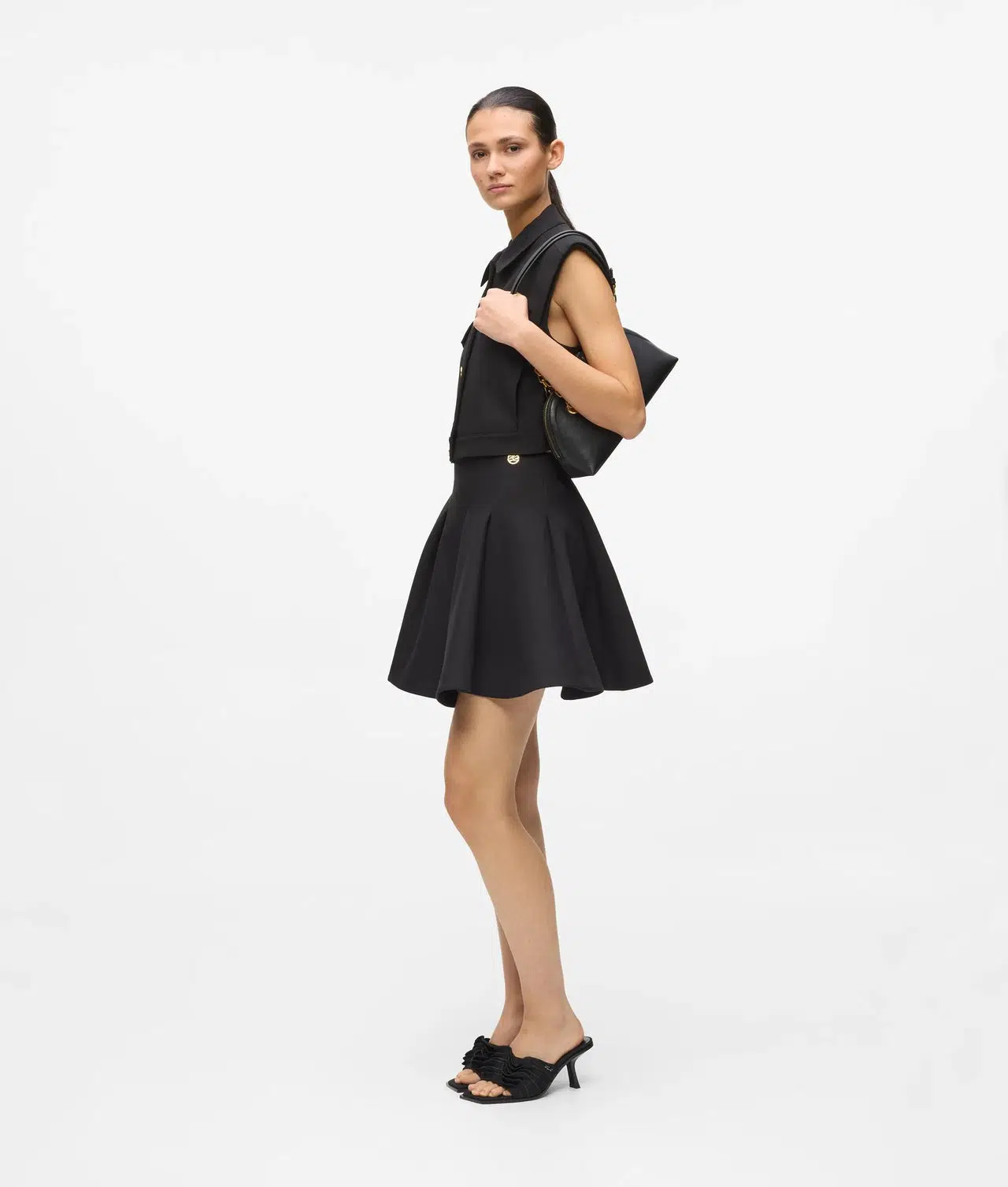 Karl Lagerfeld Ausgestellter Minirock 1 Karl Lagerfeld Ausgestellter Minirock