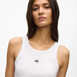 Karl Lagerfeld Ikon geripptes Tanktop 7 B2W17099100 B2W17099100 3