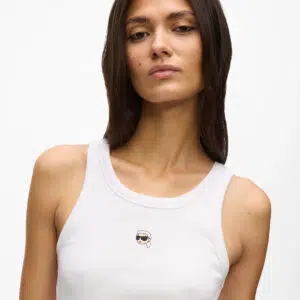 Karl Lagerfeld Ikon geripptes Tanktop 7 B2W17099100 B2W17099100 3
