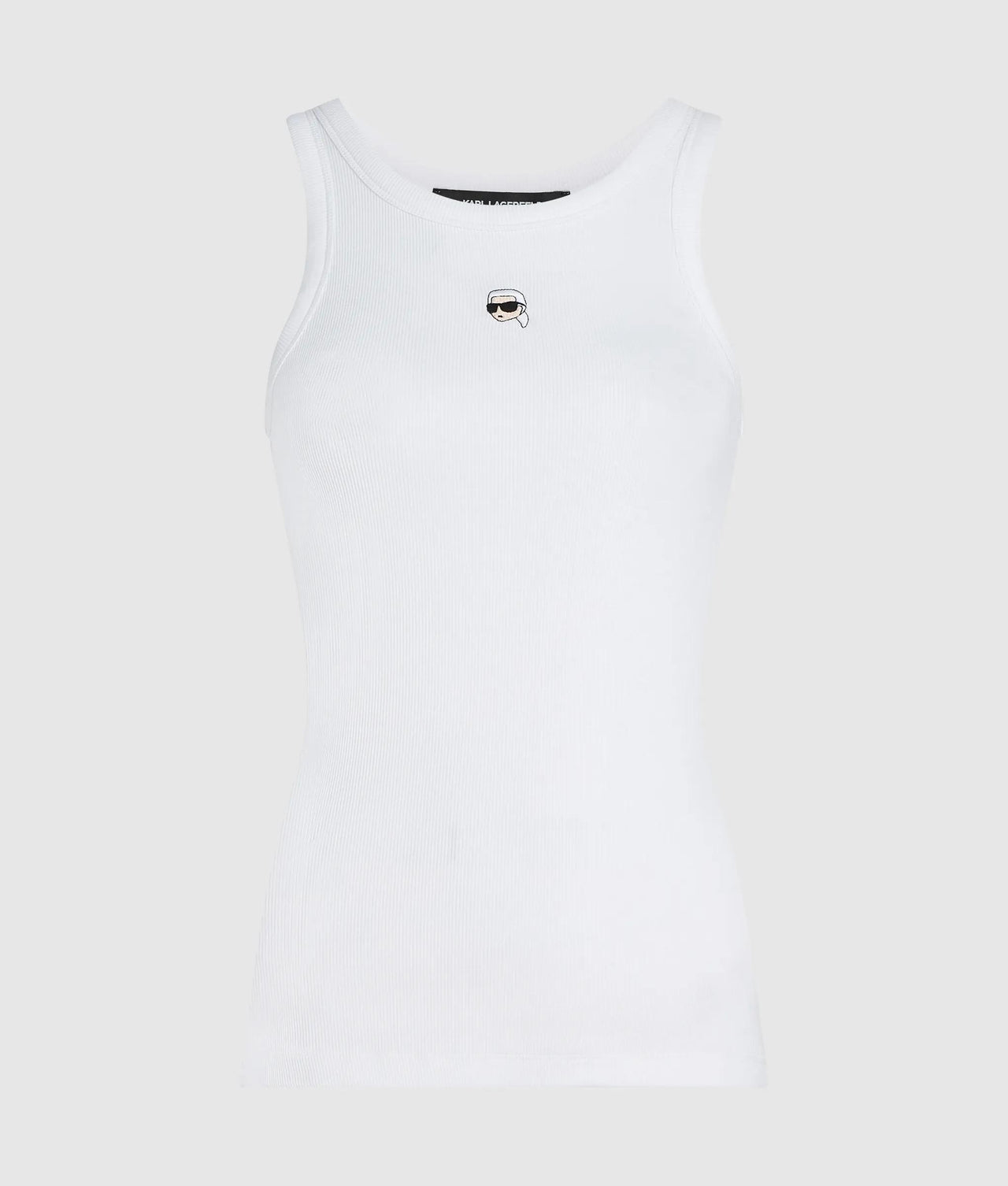 Karl Lagerfeld Ikon geripptes Tanktop 5 Karl Lagerfeld Ikon geripptes Tanktop – Bild 5