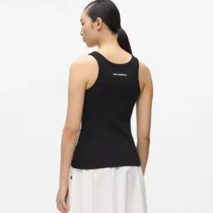 Karl Lagerfeld Ikon geripptes Tanktop 8 B2W17099999 B2W17099999 2