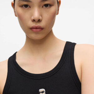 Karl Lagerfeld Ikon geripptes Tanktop 9 B2W17099999 B2W17099999 3
