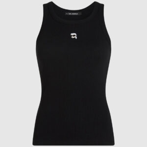 Karl Lagerfeld Ikon geripptes Tanktop 10 B2W17099999 B2W17099999 5