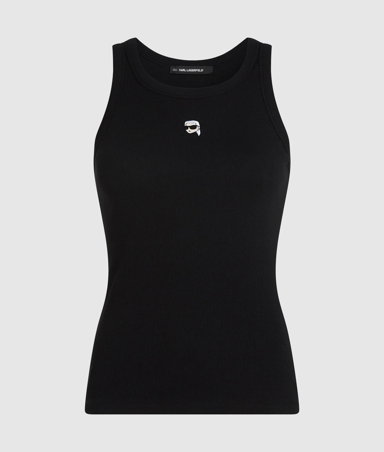 Karl Lagerfeld Ikon geripptes Tanktop 5 Karl Lagerfeld Ikon geripptes Tanktop – Bild 5