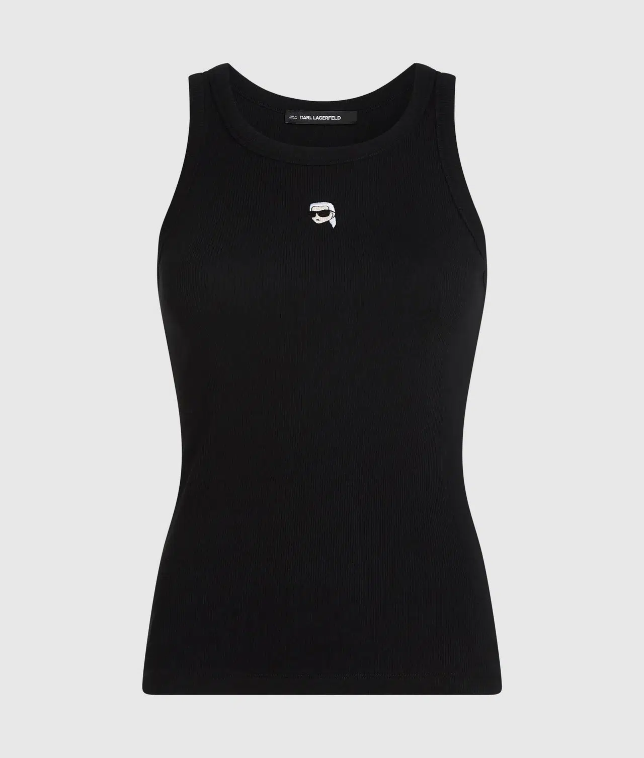 Karl Lagerfeld Ikon geripptes Tanktop 5 Karl Lagerfeld Ikon geripptes Tanktop – Bild 5