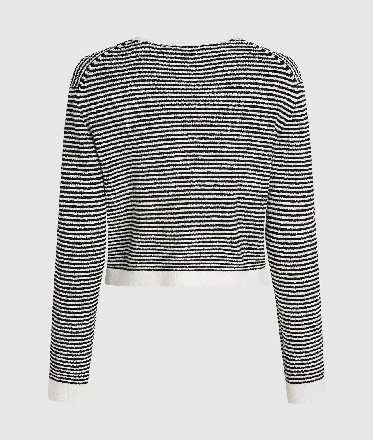 Karl Lagerfeld IKON gestreifte Strickjacke 6 Karl Lagerfeld IKON gestreifte Strickjacke – Bild 6