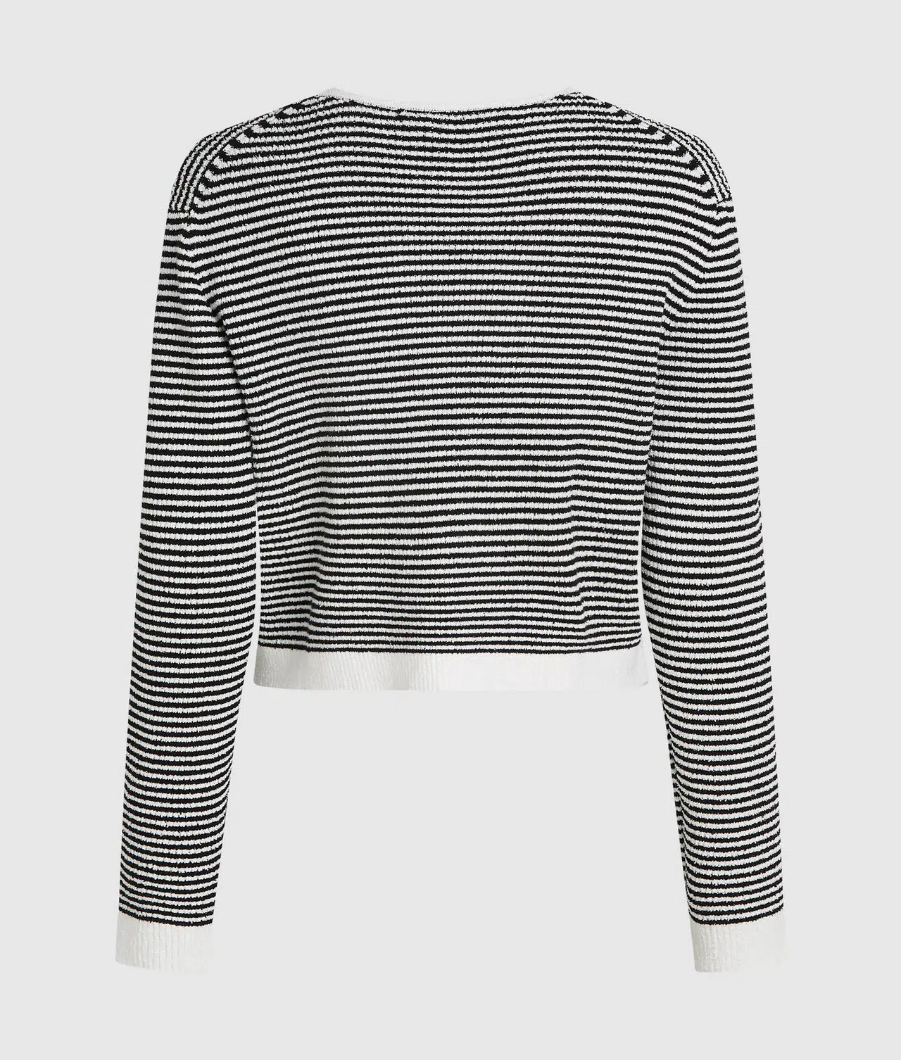 Karl Lagerfeld IKON gestreifte Strickjacke 6 Karl Lagerfeld IKON gestreifte Strickjacke – Bild 6