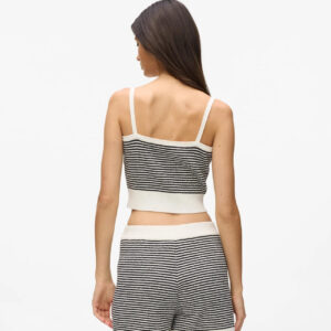 Karl Lagerfeld IKON gestreiftes Stricktop 8 B2W180161MC B2W180161MC 2