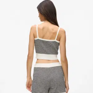 Karl Lagerfeld IKON gestreiftes Stricktop 8 B2W180161MC B2W180161MC 2