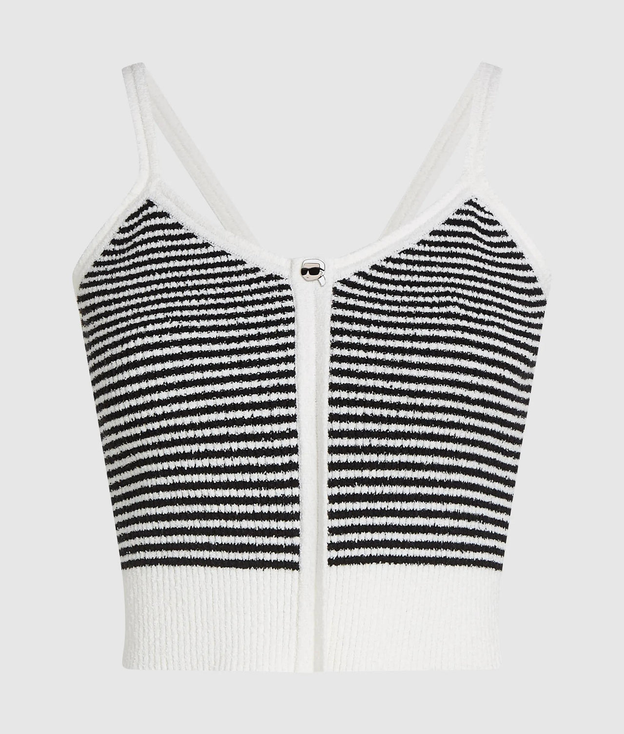 Karl Lagerfeld IKON gestreiftes Stricktop 5 Karl Lagerfeld IKON gestreiftes Stricktop – Bild 5
