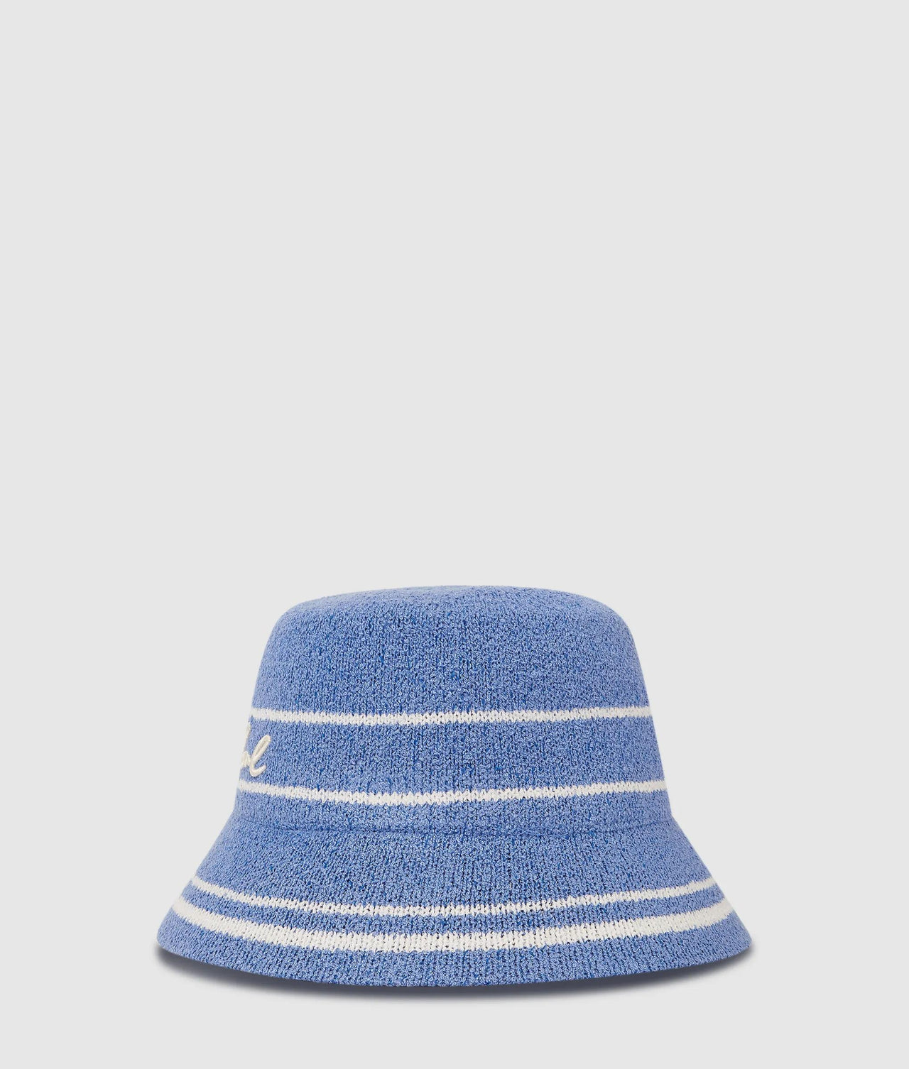 Karl Lagerfeld gestrickter Signature Bucket Hat 3 Karl Lagerfeld gestrickter Signature Bucket Hat – Bild 3