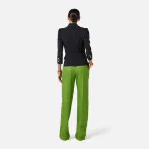 Jacke aus doppellagiger Stretch-Crêpe mit offenkantig verarbeiteten Motiven 8 GI21861E2 110 6 D