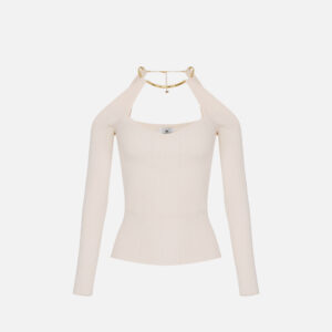 Elisabetta Franchi Stricktop mit Schmuckdetail 9 MK89S61E2_193 MK89S61E2 193 1 D