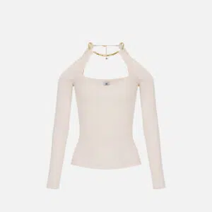 Elisabetta Franchi Stricktop mit Schmuckdetail 9 MK89S61E2_193 MK89S61E2 193 1 D