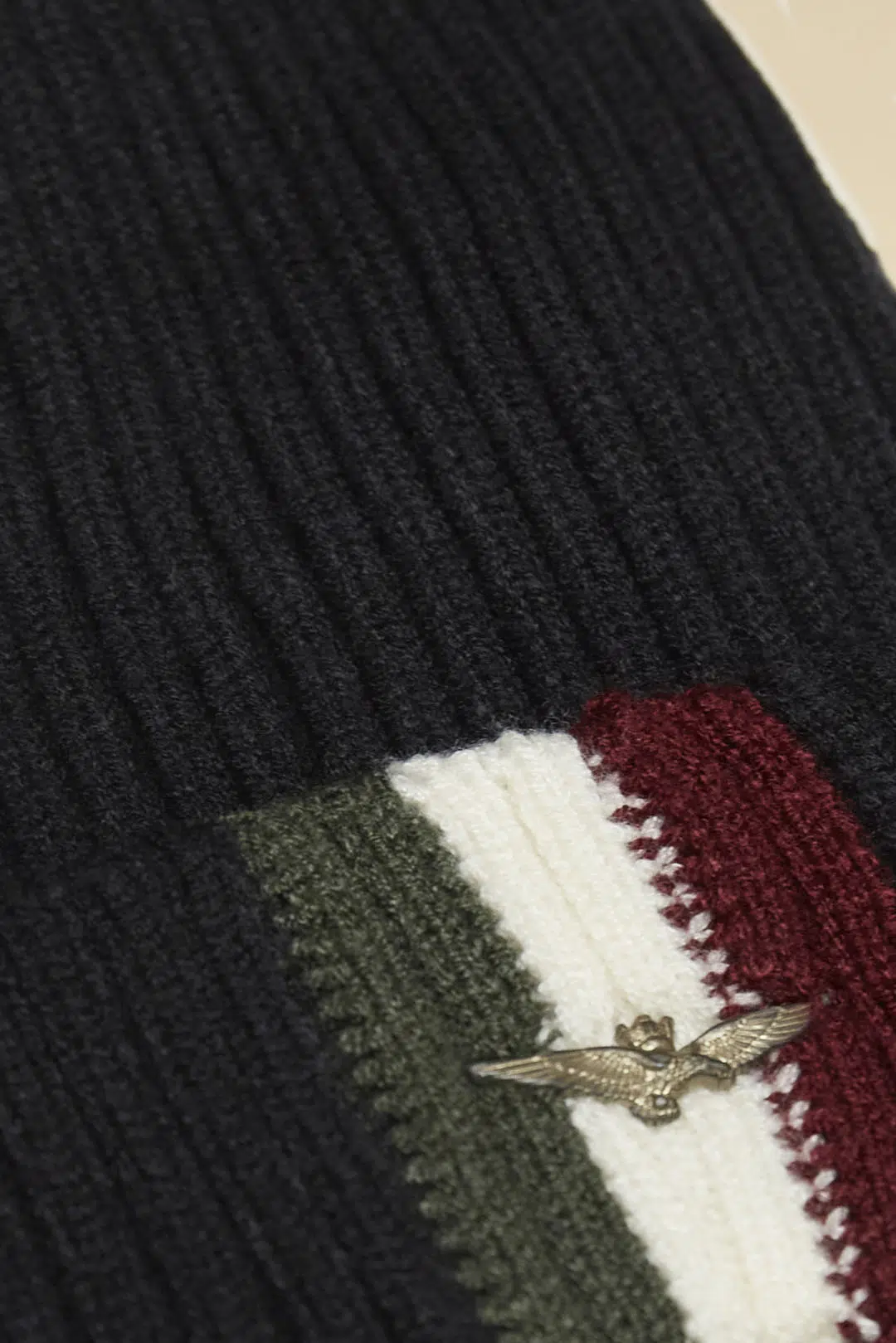 Aeronautica Militare Mütze mit Trikolore und metallenem Adler 3 Aeronautica Militare Mütze mit Trikolore und metallenem Adler – Bild 3