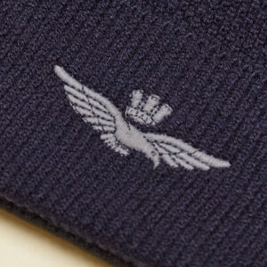Aeronautica Militare Mütze 5 252CU0086UL00903 aeronauticamilitare 252cu0086ul00903 08184 rice stitch cotton wool blend beanie 3 2