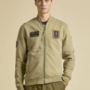 Sweatshirt mit Frecce Tricolori-Aufnähern