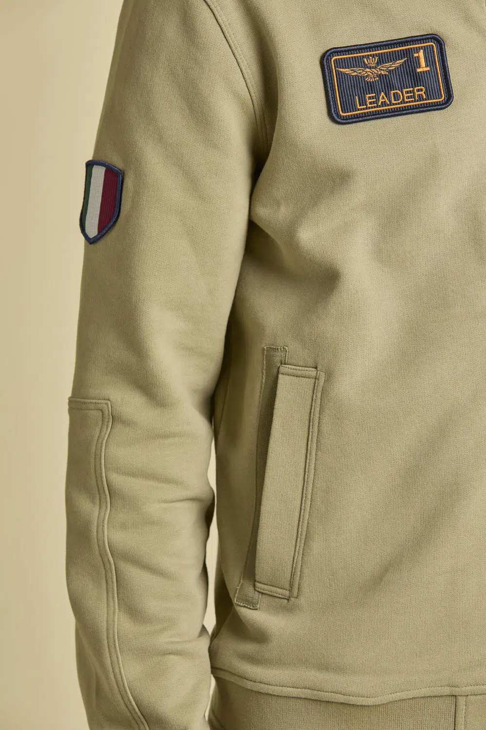 Sweatshirt mit Frecce Tricolori-Aufnähern – Bild 4