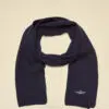 Aeronautica Militare Schal 7 252SH1161UL00555_34300 aeronauticamilitare 252sh1167ul00903 08184 cotton and wool blend rice stitch scarf 1 2