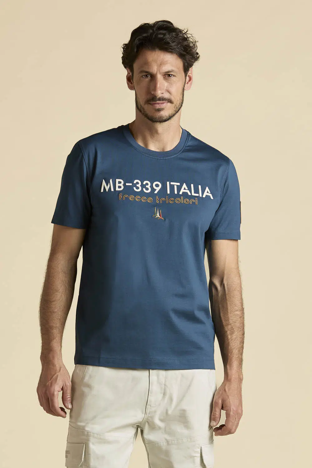 Aeronautica Militare Besticktes T-Shirt Frecce Tricolori 1 Aeronautica Militare Besticktes T-Shirt Frecce Tricolori
