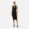 Elisabetta Franchi Strickkleid mit Ajour-Muster 11 AB87162E2 AM36B62E2 110 3 D