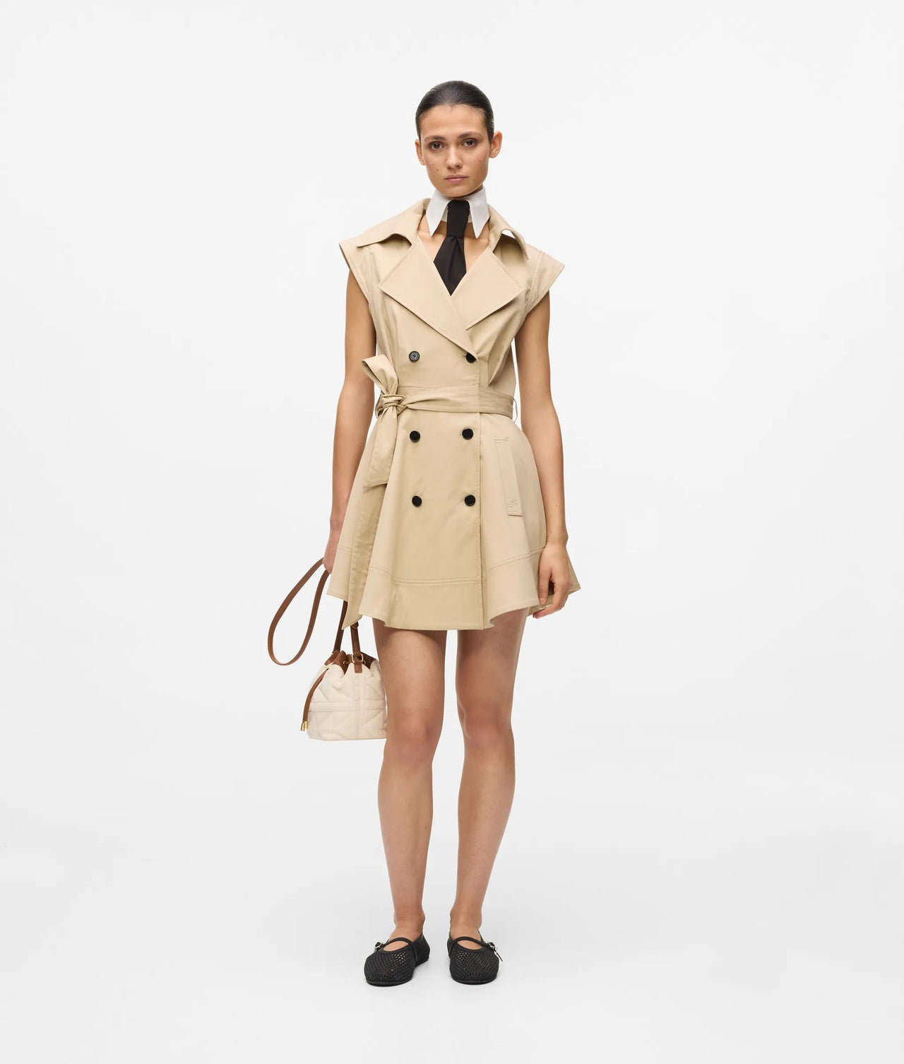 Karl Lagerfeld KL x Amber Valletta Trenchkleid 4 Karl Lagerfeld KL x Amber Valletta Trenchkleid – Bild 4