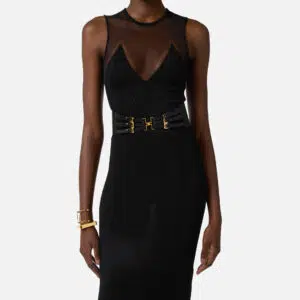 Elisabetta Franchi Gürtel mit elastischen Bändern