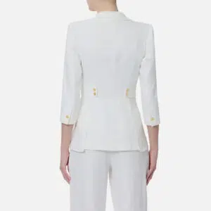 Elisabetta Franchi Jacke aus Leinenmix 5 GI23662E2 GI23662E2 360 4