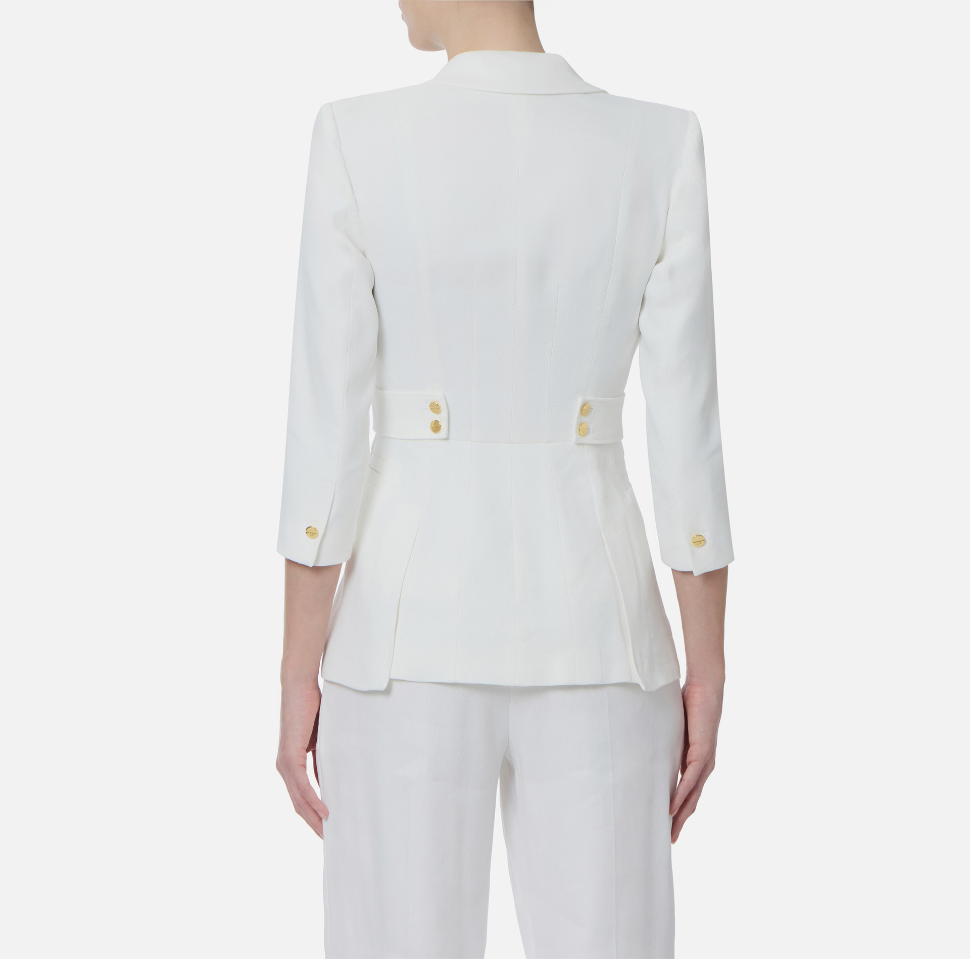 Elisabetta Franchi Jacke aus Leinenmix 3 Elisabetta Franchi Jacke aus Leinenmix – Bild 3