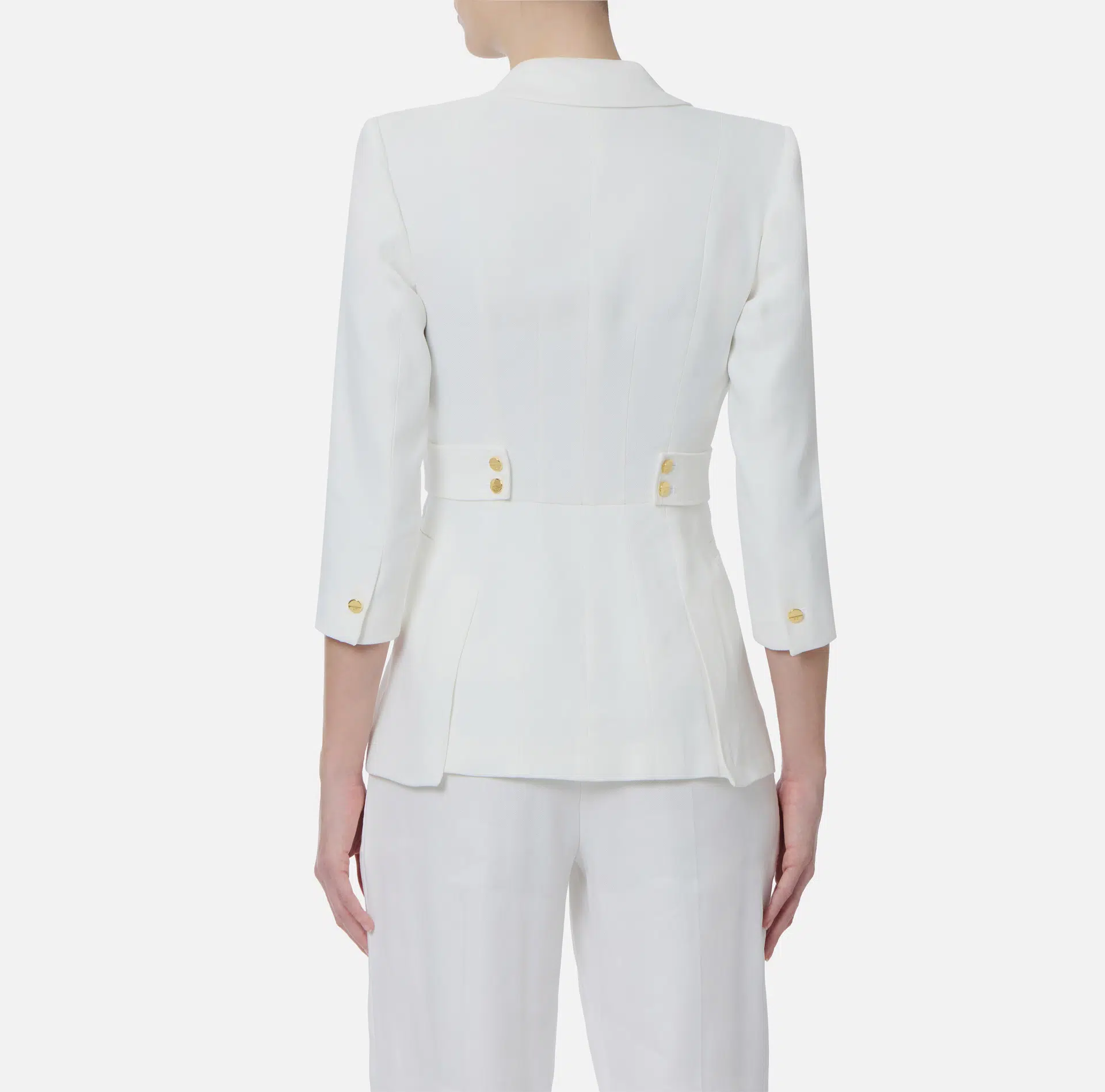 Elisabetta Franchi Jacke aus Leinenmix 3 Elisabetta Franchi Jacke aus Leinenmix – Bild 3