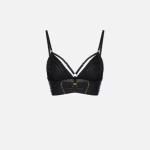 Elisabetta Franchi BH aus Tüll mit elastischen Bändern 9 RG00962E2 RG00962E2 110 1 D