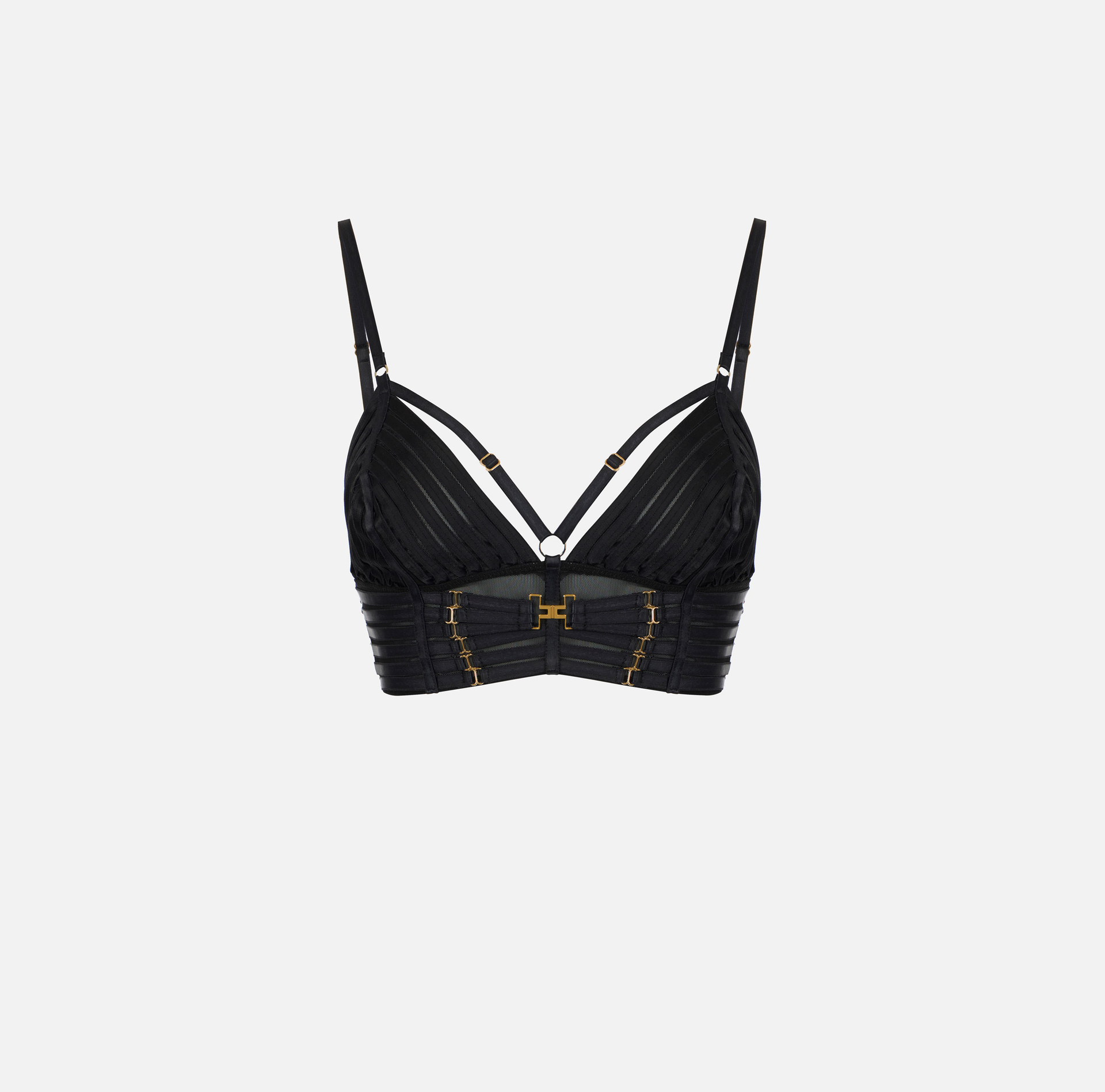 Elisabetta Franchi BH aus Tüll mit elastischen Bändern 5 Elisabetta Franchi BH aus Tüll mit elastischen Bändern – Bild 5