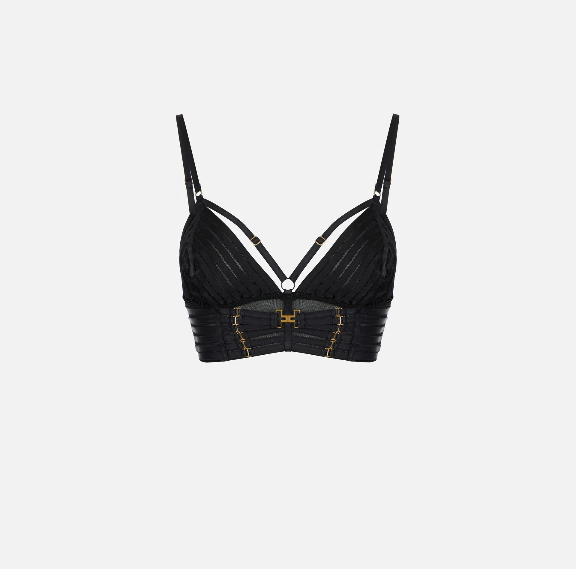 Elisabetta Franchi BH aus Tüll mit elastischen Bändern 5 Elisabetta Franchi BH aus Tüll mit elastischen Bändern – Bild 5