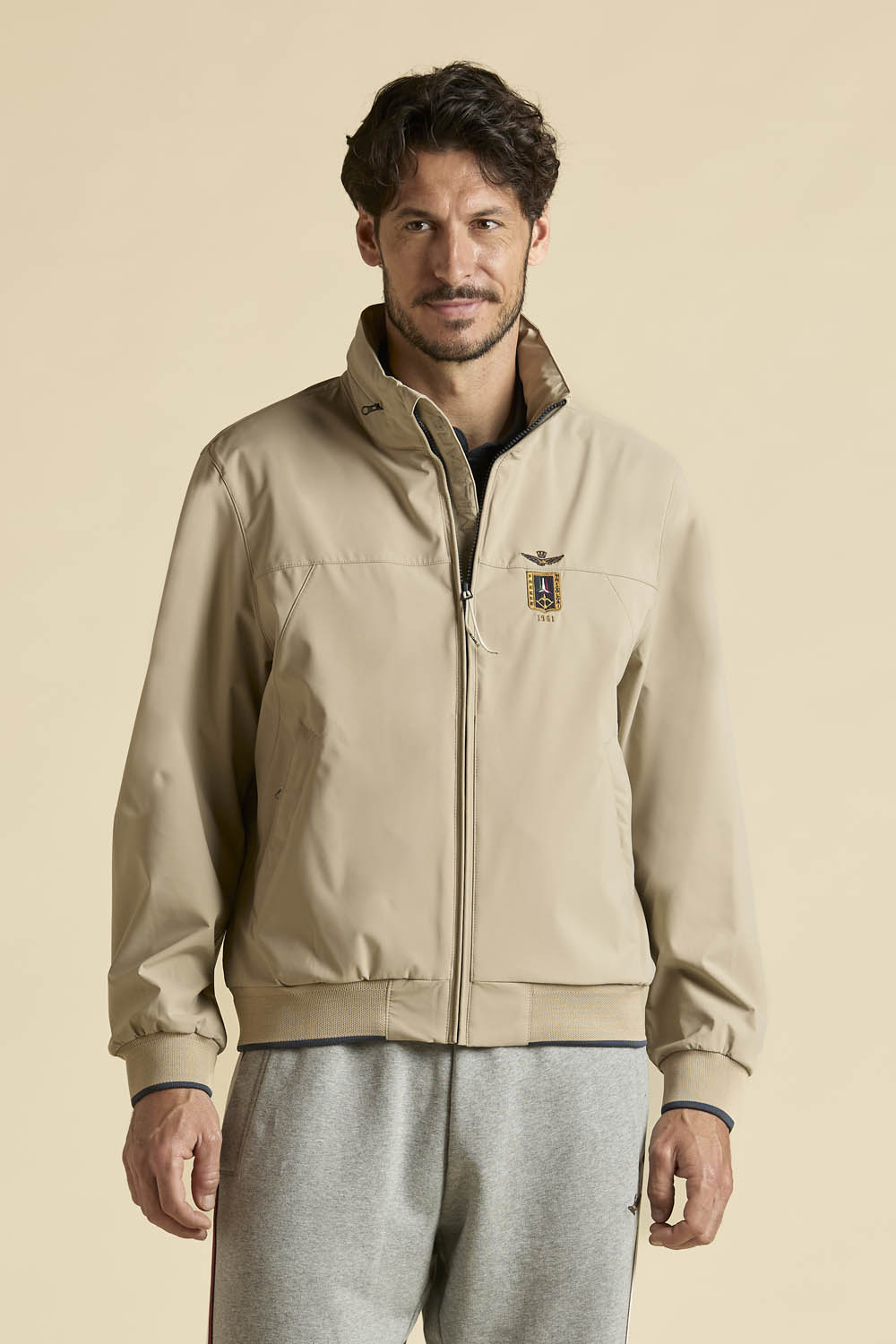 Aeronacutica Militare Sailor-Jacke mit abnehmbarer Kapuze 1 Aeronacutica Militare Sailor-Jacke mit abnehmbarer Kapuze