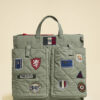 252BO0612UCT04251 aeronauticamilitare 261bo1175xct04298 07305 quilted multi patch helmet bag 1