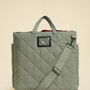 Aeronautica Militare Gesteppte Helmtragetasche Multi-Patches 7 261BO1175XCT04298 aeronauticamilitare 261bo1175xct04298 07305 quilted multi patch helmet bag 2