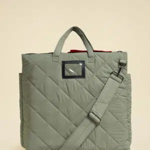 Aeronautica Militare Gesteppte Helmtragetasche Multi-Patches 7 261BO1175XCT04298 aeronauticamilitare 261bo1175xct04298 07305 quilted multi patch helmet bag 2