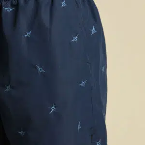 Aeronautica Militare Badehose mit Allover-Flugzeugstickerei 9 261BW0232UCT04317_08184 aeronauticamilitare 261bw0232uct04317 08184 swim shorts with all over aircraft print 5