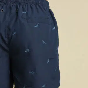 Aeronautica Militare Badehose mit Allover-Flugzeugstickerei 10 261BW0232UCT04317_08184 aeronauticamilitare 261bw0232uct04317 08184 swim shorts with all over aircraft print 7