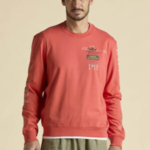 Aeronautica Militare Sweatshirt mit Prints und Stickereien