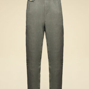 Aeronautica Militare Komfort-Fit-Hose aus Leinen